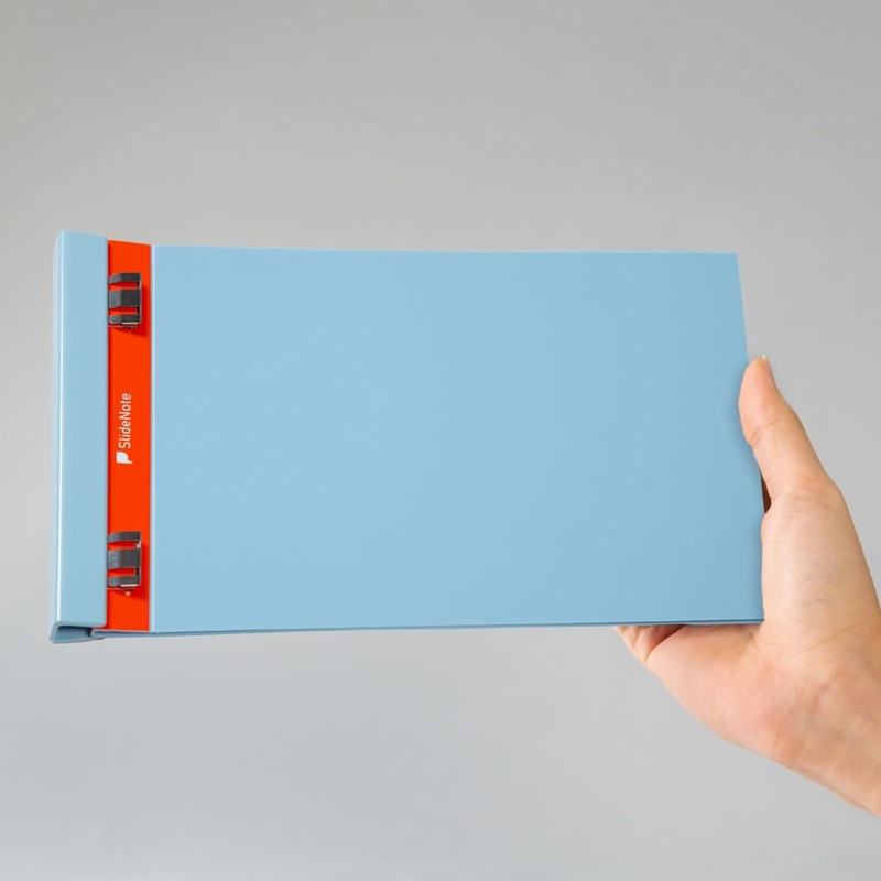 SlideNote SN3SA5Y-PB Slide Notebook, A5 Horizontal, Pale Blue, PageBase, New