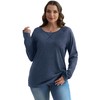 XIEERDUO Womens Long Sleeve T Shirts Fall Fashion Classic Crewneck
