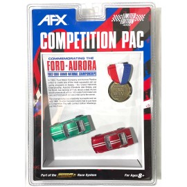 AFX Limited Edition Racemasters Mega G+ HO Slot Car New 1966 Mustang Competition Pac