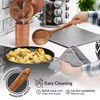 11-Piece Premium Teak Wood Utensil Set with Holder - Durable