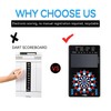 CyeeLife Electronic Dartboard Scorer PRO,34 Games and 255 playing way