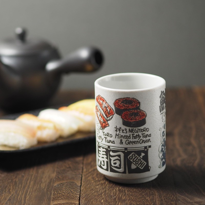 Suzuki Tea Cup - φ2.8 x 4.0 inches (7.2 x