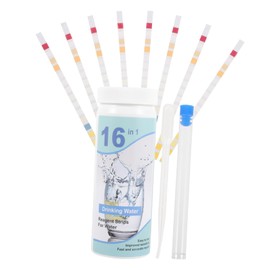 GANAZONO 100pcs Household Water Testing Paper Test Strips Tests Home Testing Kits Water Testing Drink Tub Water Purity Testing Aquarium Testing Strips Water Tester Plastic