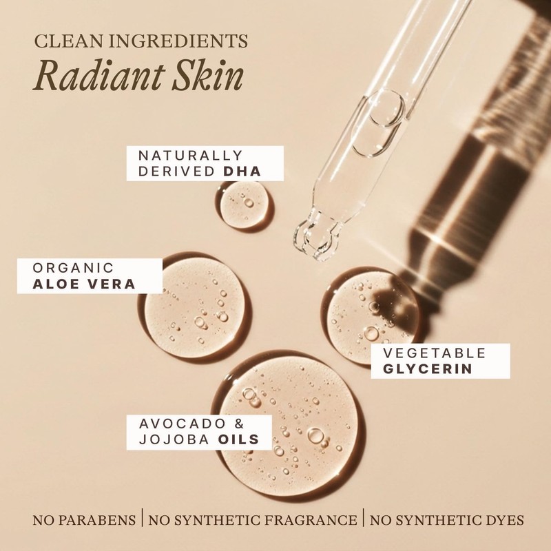 Beauty by Earth Self Tanning Drops - Face Self Tanner