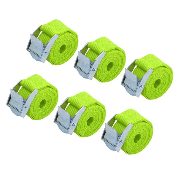 Motoforti Universal Cargo Tie Down Straps with Cam Lock Buckle,