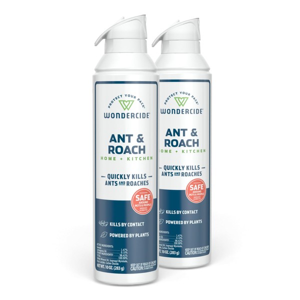 Wondercide Wondercide - Ant & Roach Aerosol Spray for Kitchen,
