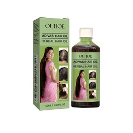 ouhoe Herbal Hair Oil-Nourishing Hair Oil Containing Amla and Bhringraj for Reducing Hair Loss, Strengthening Roots and Enhancing Hair Growth-100ml。Polar ant - Colour: 4pcs