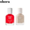 OHORA Natural Glow Milk Syrup/Natural Glow Nail strengthener 15ml, Color:Taro(M)