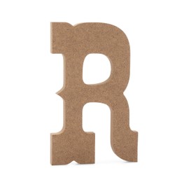JoePaul's Crafts Western Wooden Letters - 6" - R - Premium Unfinished Wood Letters for Wall Decor (6 inch, Letter R)