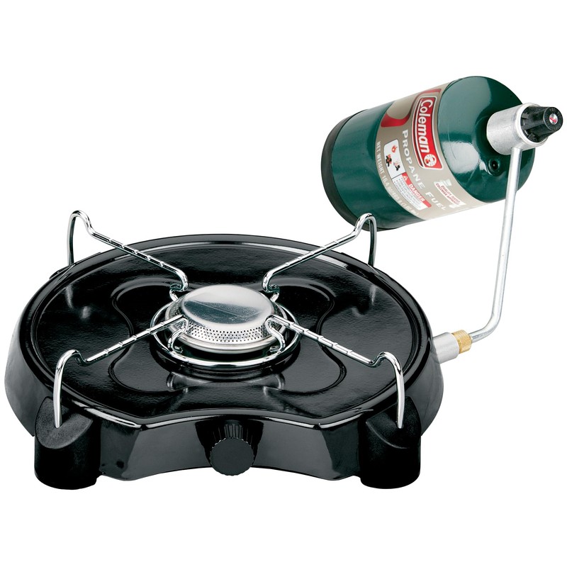 Coleman PowerPack 7,500 BTU Propane Camping Stove, Portable Adjustable Burner