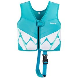 INIGGII Toddler Swim Vest, Swim Jacket for Kids, Infant Swim Trainer Vest for 20-28 lbs (Age 18 Months-2 Years Old Boys) with Adjustable Safety Strap