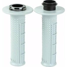 Renthal Lock-On Motorcycle Grips - Soft Blend Pattern Tapered/Half Waffle