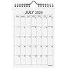 Yibukiu Small Wall Calendar 2026-2028, 24 Months 6''x9'' Mini Calendar