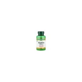 Natures Bounty Biotina 5000 mcg  150 cpsulas blandas de liberacin rpida, suplemento de vitamina B7, sin gluten ni OMG, sin edulcorantes ni sabores... 