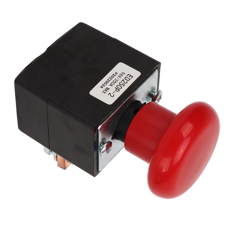 Emergency Stop Switch Metal Alloy Stop Button Replacement for Most