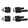 Exterior Door Lock Set with Deadbolt, Front Door Handle Set