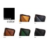 STCRAFT Thin Wallet, L-Shaped Zipper, Compact, Large Capacity, Men's, Women's,