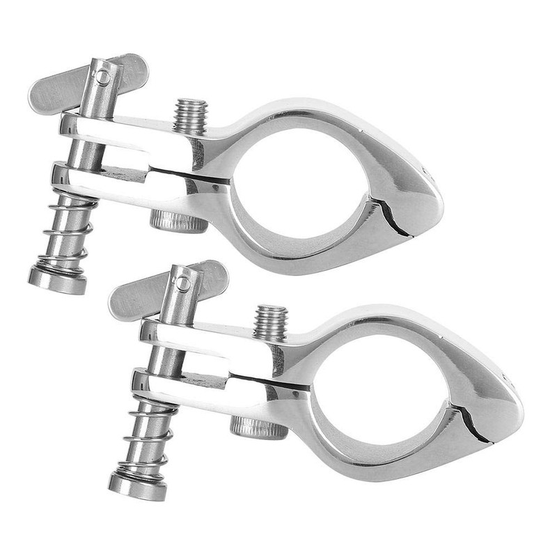 2pcs Boat Hinged Upper Jaw Slide 316 Stainless Steel Marine
