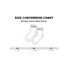 Nirvana Herren-Wadensocken in Schwarz, Weiß und Gelb, 3er-Set | Klassisches