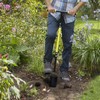 Jardineer Bulb Planter Tool Long Handle, Heavy Duty Stainless Steel