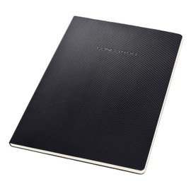 Sigel CO801 Notepad, ca. A4, Lined, Hardcover, Black, CONCEPTUM
