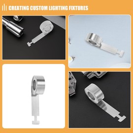 SOLUSTRE Pack of 2 Constant Force Spring Lamp Accessories for Winding Clock Movement and Lamp Repair Compression Spring for Lamp Parts Spring Band Crafts