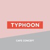 Typhoon 1401.839 Cafe Concept Flat White Pink 300ml, Stoneware