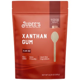 Judee's Xanthan Gum 11.25 oz - Non-GMO, Keto-Friendly, Nut & Gluten Free Xanthan Gum for Baking, Syrups & Sauces