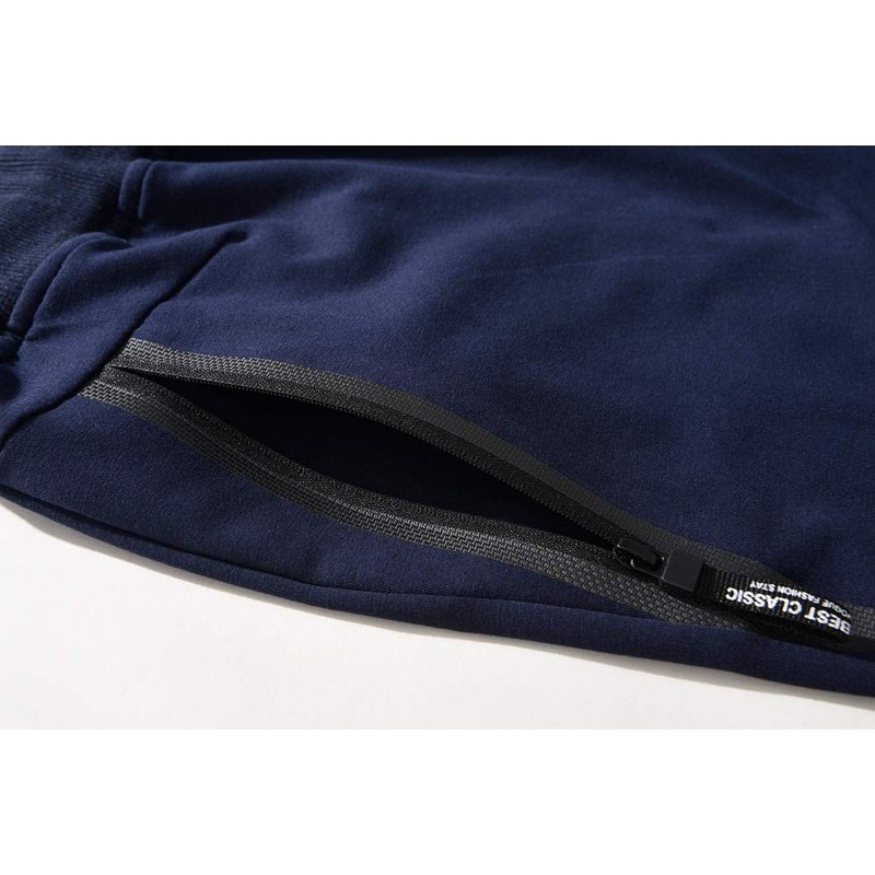 Tansozer Men's Shorts with Pockets - Black , size: l