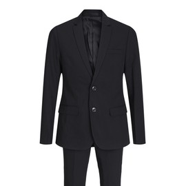 JACK&JONES JUNIOR Boy's JPRSOLAR Suit NOOS JNR Anzug, Black, 176 (2er Pack)