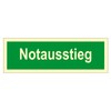 Rettungswegschild plastic, Long-Lastingly-SIDE - 5 Emergency Exit to 60 CM
