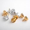 10 pcs Gold Mini Metal Funnels Set, Mini Filling Funnel