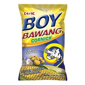 Boy Bhawan Fried Corn Garlic, 3.5 oz (100 g) x 5 Packs