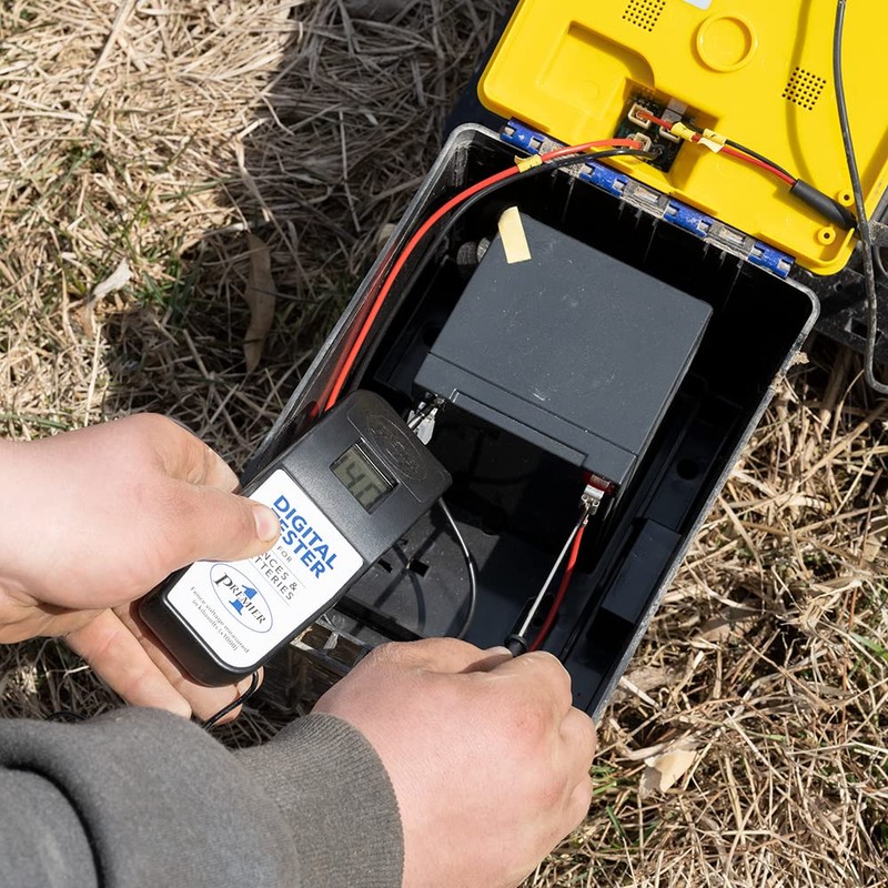 Premier 1 Dual Electric Fence & 12V Battery Digital Voltage