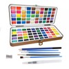100 Colors Watercolor Paints Set High Transparency Pearlescent Solid Watercolor