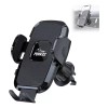 PUNKZZ Soporte Porta Celular Teléfono Para Auto Giratorio De 360º