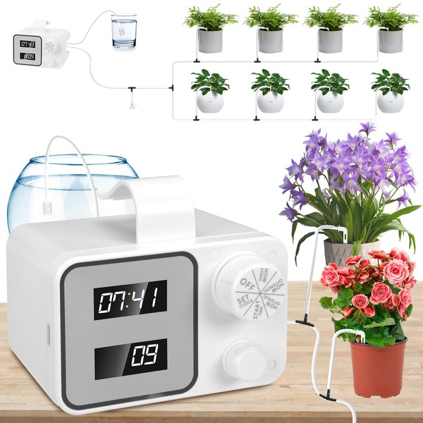 Yaskyly Automatic Watering System Reliable Plant Self Watering System Automatic