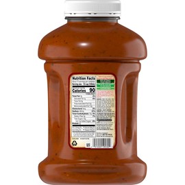 Prego Pasta Sauce, Italian Tomato Sauce with Meat, 67 Ounce Jar (Pack of 6)