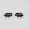 2PCS 5" Round Louvre Air Vent stainles steel Ventilation Ventilator