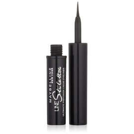Maybelline New York Line Stiletto Ultimate Precision Liquid Eyeliner, Blackest Black, 0.05 fl. oz.