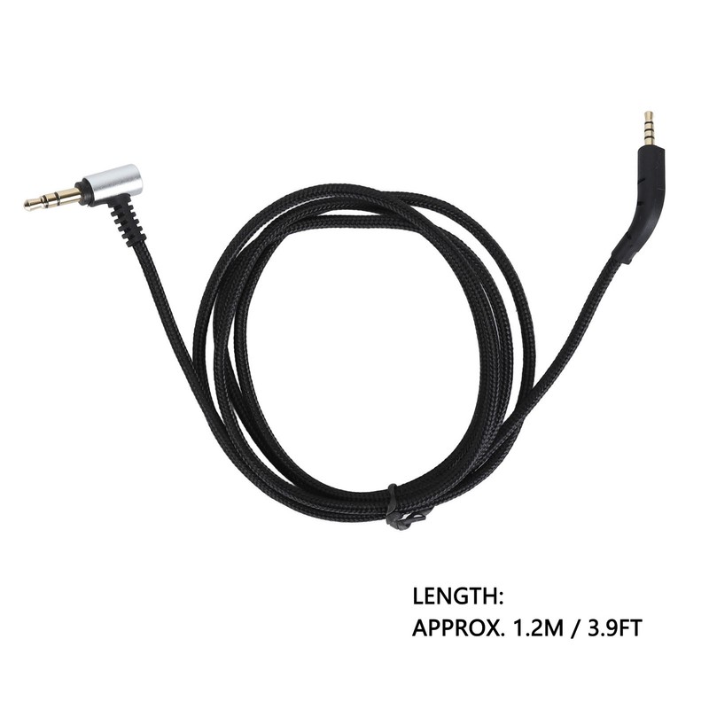 Headphone Replacement Cable Right Angle Gold Plated Plug Headset Upgrade