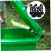 iplusmile 10Pcs Flexible Bin Lid Hinge Pins for Outdoor Garbage