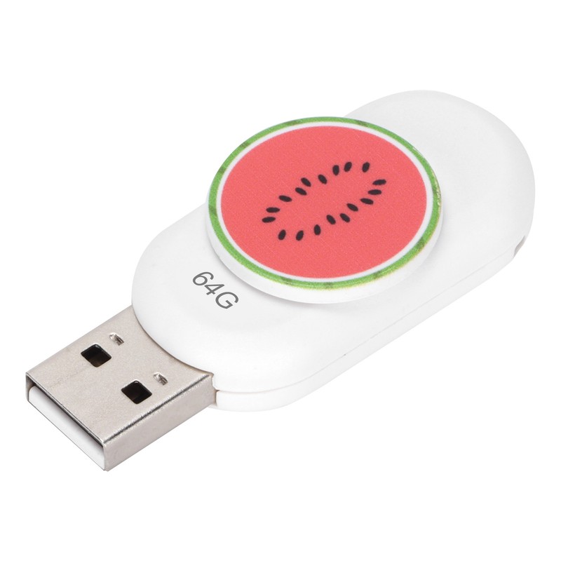 USB Flash Drive Innovative Watermelon Shape Portable Durable Stable Moistureproof