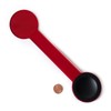 Combination Occluder, Black Occluder/Red Maddox Rod Occluder, Semi-Translucent Red Rigid