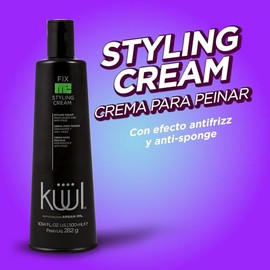 KL - Fix Me Styling Cream Crema para Peinar 300 ml, Crema Hidratante y Anti Frizz, para Uso Diario, Aporta Manejabilidad y Sedosidad, para Cualquier  