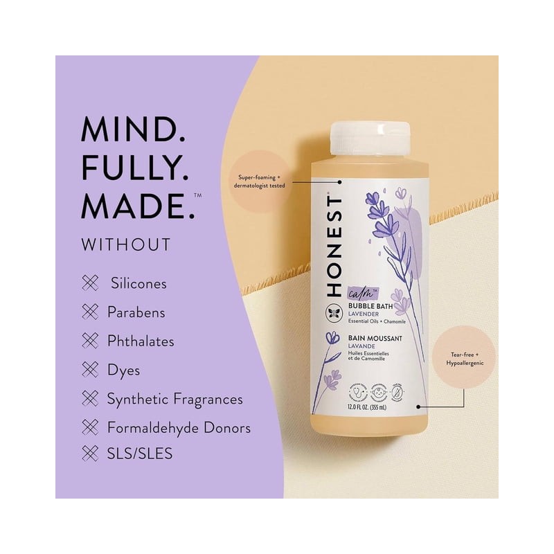 Bubble Bath Truly Calming - Lavender by Honest for Kids