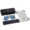 SOJOS Sunglasses for Women & Men, Square, Retro, Polarized Lens,