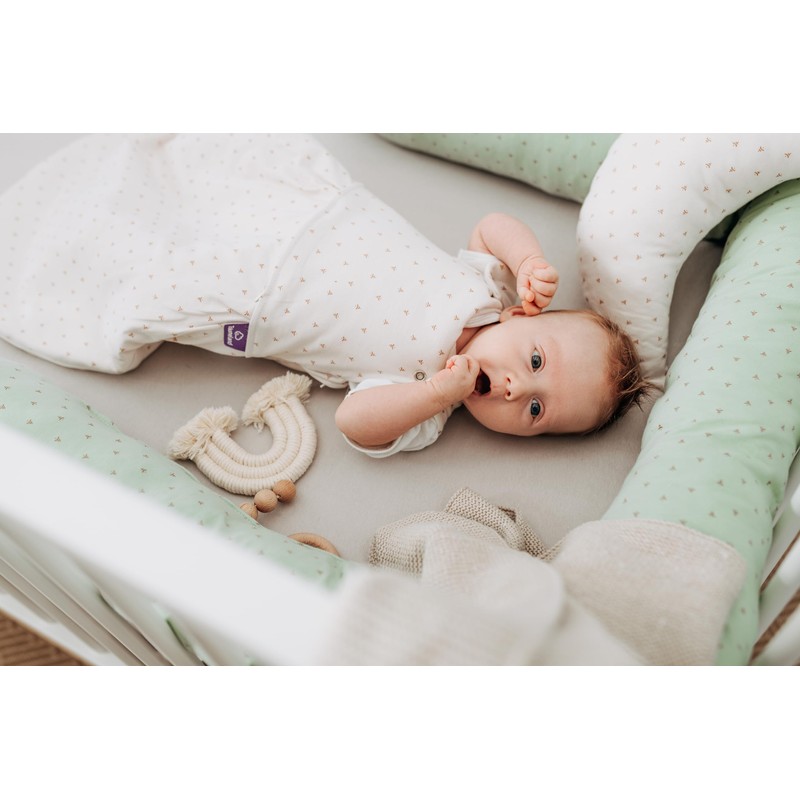Träumeland Fitted Sheet Organic Cotton with Elastane White 40 x