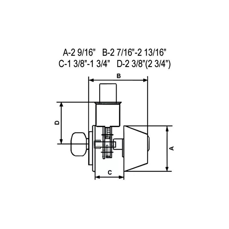 House Guard Hardware Oil Rubbed Bronze Single Cylinder Deadbolt Door