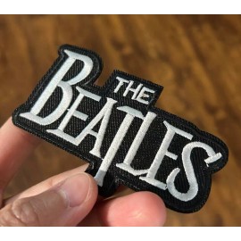 Handmade The Beatles Pop Rock Metal Music Band Logo Patch iron on sewing on embroidered